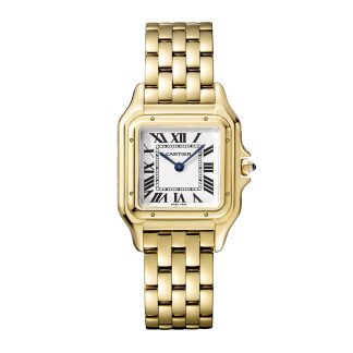 hoogwaardige ontwerper Cartier Panthère De Cartier Watch Medium Model Quartz Movement Yellow Gold Yellow Gold WGPN0009