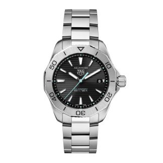 hoogwaardige ontwerper TAG Heuer Aquaracer 200 Professional Solargraph 40mm Mens Watch Black Stainless Steel WBP1114.BA0000