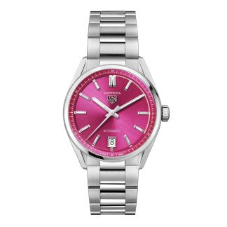 hoogwaardige ontwerper TAG Heuer Carrera Date 36mm Unisex Watch Pink Stainless Steel WBN2313.BA0001