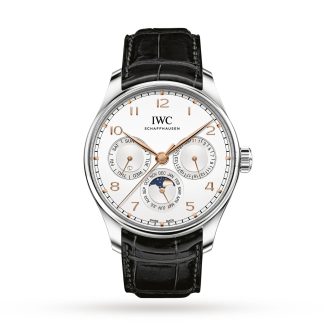 kopieën goedkoop ebay IWC Portugieser Perpetual Calendar 42 Alligator IW344203