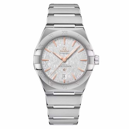 luxe groothandel Omega Constellation 39mm Mens Watch Grey Stainless Steel O13110392006001