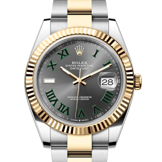 luxe groothandel Rolex Datejust 41 Oesterstaal en geelgoud M126333-0019