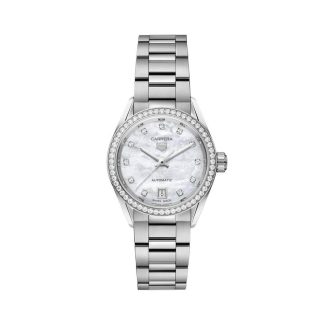 luxe kopen TAG Heuer Carrera 29mm Stainless Steel Ladies Watch Stainless Steel WBN2414.BA0621