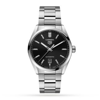 luxe kopen TAG Heuer Carrera Three-Hand 39mm Automatic Mens Watch Stainless Steel WBN2110.BA0639