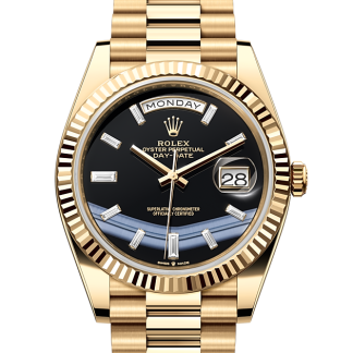 luxe replica Rolex Day-Date 40 geelgoud M228238-0059