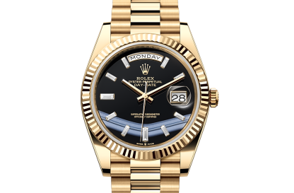 luxe replica Rolex Day-Date 40 geelgoud M228238-0059