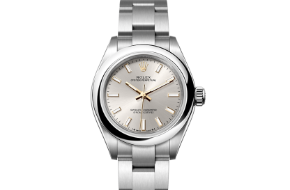 luxe replica Rolex Oyster Perpetual 28 Oesterstaal M276200-0001