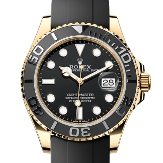 luxe replica Rolex Yacht-Master 42 geelgoud M226658-0001