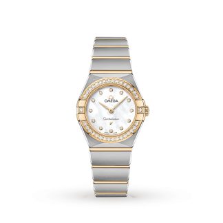 mode luxe Omega Constellation Manhattan 25mm Ladies Watch Stainless Steel O13125256055002