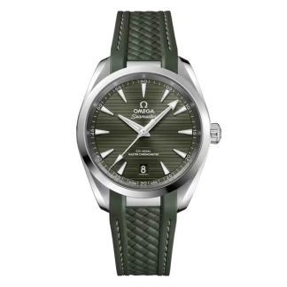 mode luxe Omega Seamaster Aqua Terra 150M 38mm Steel on Rubber Strap Rubber O22012382010001