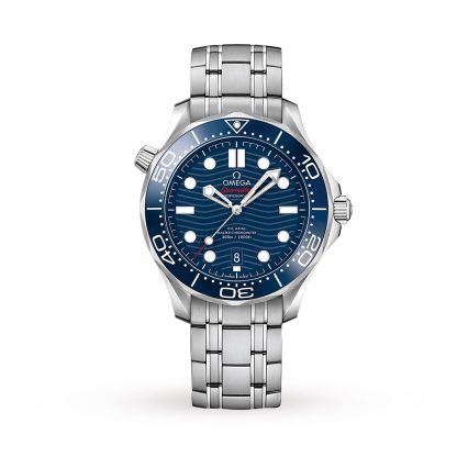 mode luxe Omega Seamaster Diver 300 Co-Axial Mens Watch Stainless Steel O21030422003001