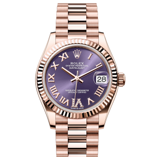 mode luxe Rolex Datejust 31 Everose goud M278275-0029