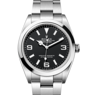 mode luxe Rolex Explorer 36 Oesterstaal M124270-0001