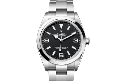 mode luxe Rolex Explorer 36 Oesterstaal M124270-0001