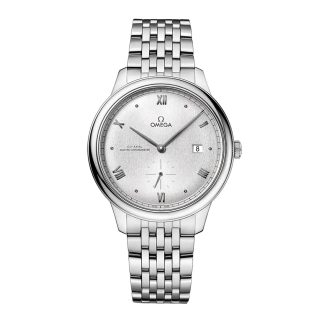 modeontwerper Omega De Ville Prestige 41mm Mens Watch Silver Stainless Steel O43410412002001