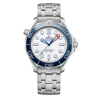 namaak ontwerper Omega Seamaster Diver Americas Cup 300m 42mm Mens Watch White Stainless Steel O21030422004002