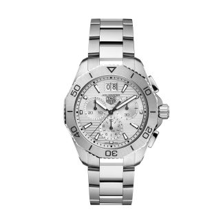 namaak ontwerper TAG Heuer Aquaracer Chronograph 40mm Mens Watch Grey Stainless Steel CBP1111.BA0627