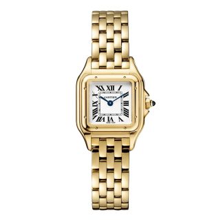 nep luxe Cartier Panthere de Cartier watch small model quartz movement. Case in yellow gold 750/1000 dimensions: 23 mm x 30 mm Yellow Gold WGPN0038