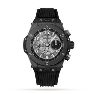 nep luxe Hublot Big Bang Unico Magic Black 42mm Mens Watch Rubber 441.CI.1171.RX