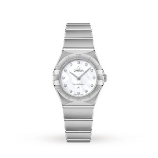 nep luxe Omega Constellation Manhattan 25mm Ladies Watch Stainless Steel O13110256055001