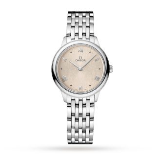 nep luxe Omega De Ville Prestige Quartz 27.5mm Ladies Watch Stainless Steel O43410286009001