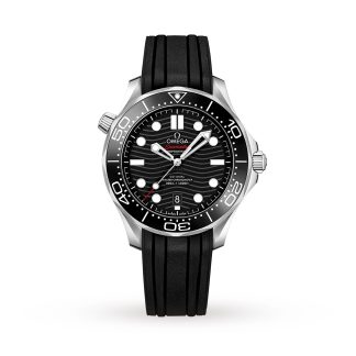 nep luxe Omega Seamaster Diver 300 Co-Axial Mens Watch Rubber O21032422001001