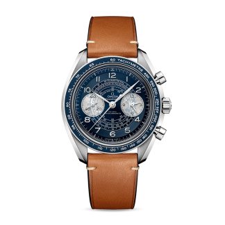 nep luxe Omega Speedmaster Chronoscope Co-Axial Master Chronometer Chronograph 43mm Leather O32932435103001