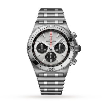 nep pols Breitling Chronomat B01 42 Stainless Steel Silver Watch Stainless Steel AB0134101G1A1