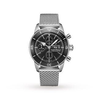 nep pols Breitling Superocean Heritage Chronograph 44 Stainless Steel Watch Stainless Steel A13313121B1A1