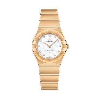 nep pols Omega Constellation 25mm Yellow Gold On Yellow Gold Ladies Watch 18ct Yellow Gold O13150256055002