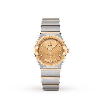 nep pols Omega Constellation Manhattan 28mm Ladies Watch Stainless Steel O13120286058001