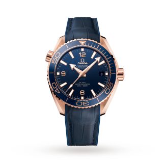 nep pols Omega Seamaster Planet Ocean 600m Co-Axial 43.5mm Mens Watch Leather O21563442103001