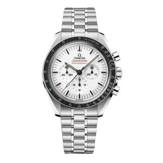 replica luxe Omega Speedmaster Moonwatch Professional 42mm Mens Watch White Stainless Steel O31030425004001