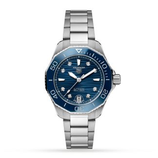 replica ontwerper TAG Heuer Aquaracer Professional 300 Automatic 36mm Ladies Watch Stainless Steel WBP231B.BA0618